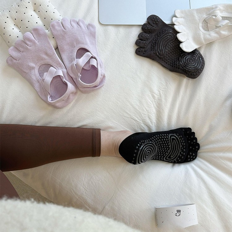 Meias de Yoga Femininas com Ti - Grip Sock Yoga avaliação e preço