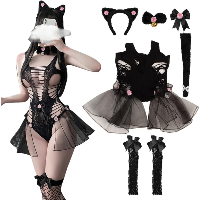 Mulheres sexy lingerie cosplay - Fishnet Stocking Women avaliação e preço