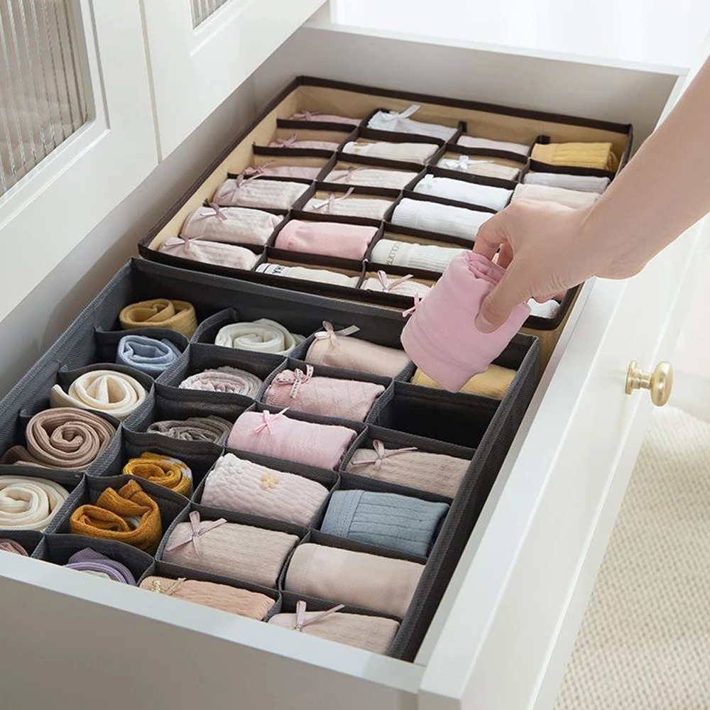 Organizador para roupas íntima - Sock Organizer Tray avaliação e preço