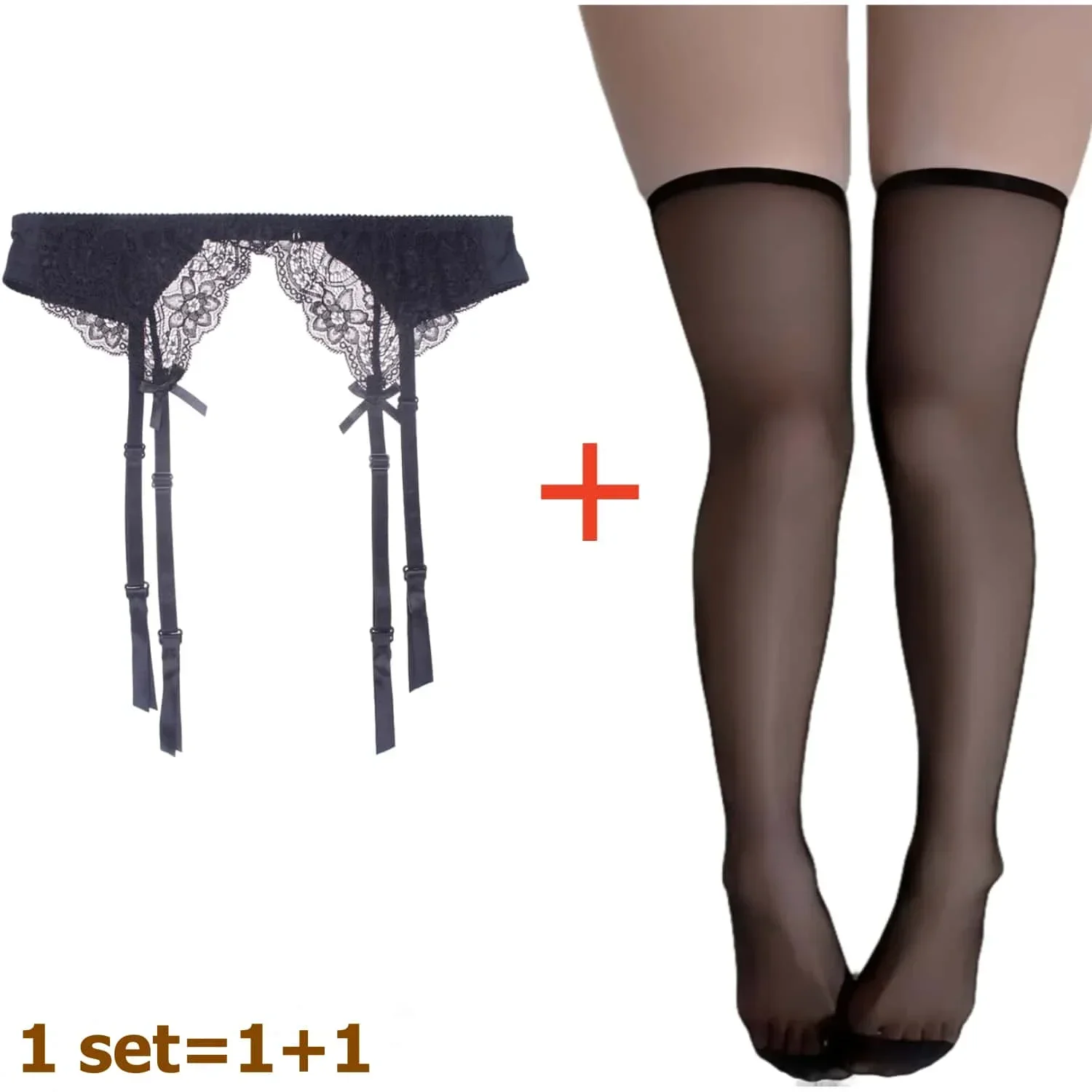 Conjunto de 2 peças de meias d - Tights Pantyhose Sheer avaliação e preço