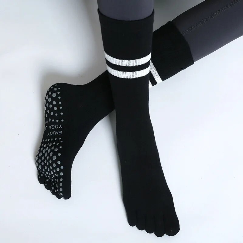 Mulheres respirável meias de y - Grip Sock Yoga avaliação e preço