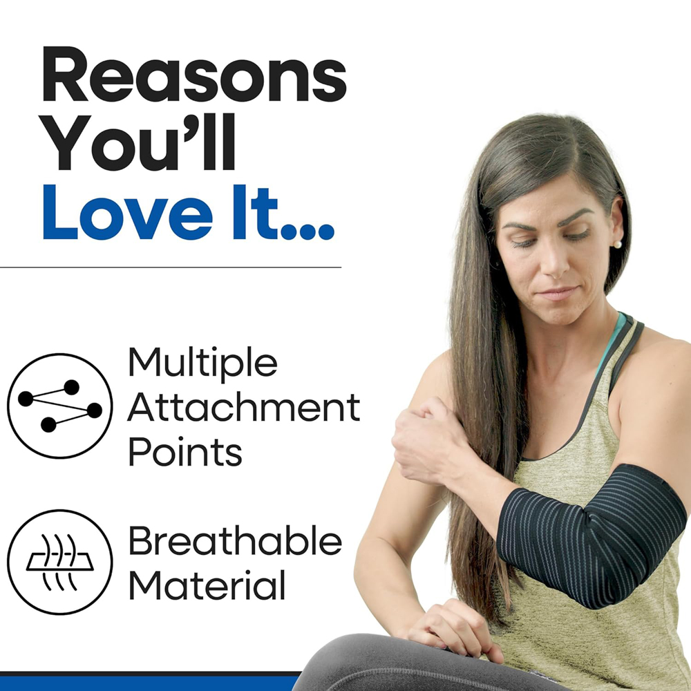 1 pçs 40-300cm bandagem de com - Compression Sleeve Calf avaliação e preço