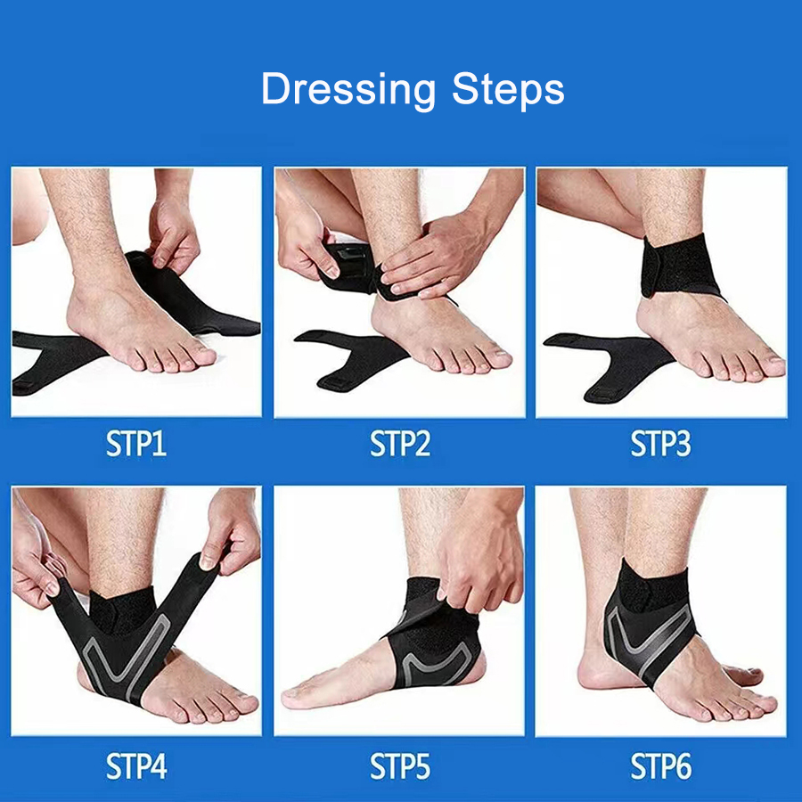 1 pc tornozelo cinta suporte m - Ankle Brace Sock avaliação e preço