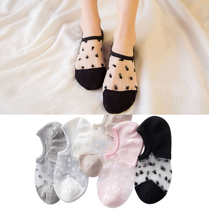 5 pares de moda feminina menin - No Show Sock Women avaliação e preço