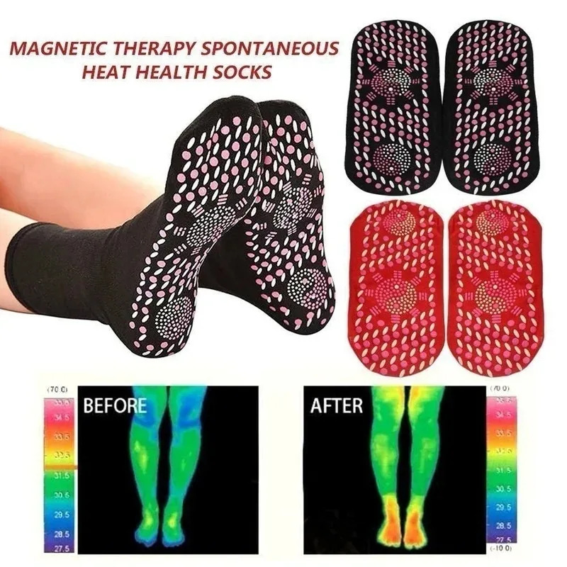 6/3/1 pares turmalina auto-aqu - Thermal Sock Winter avaliação e preço
