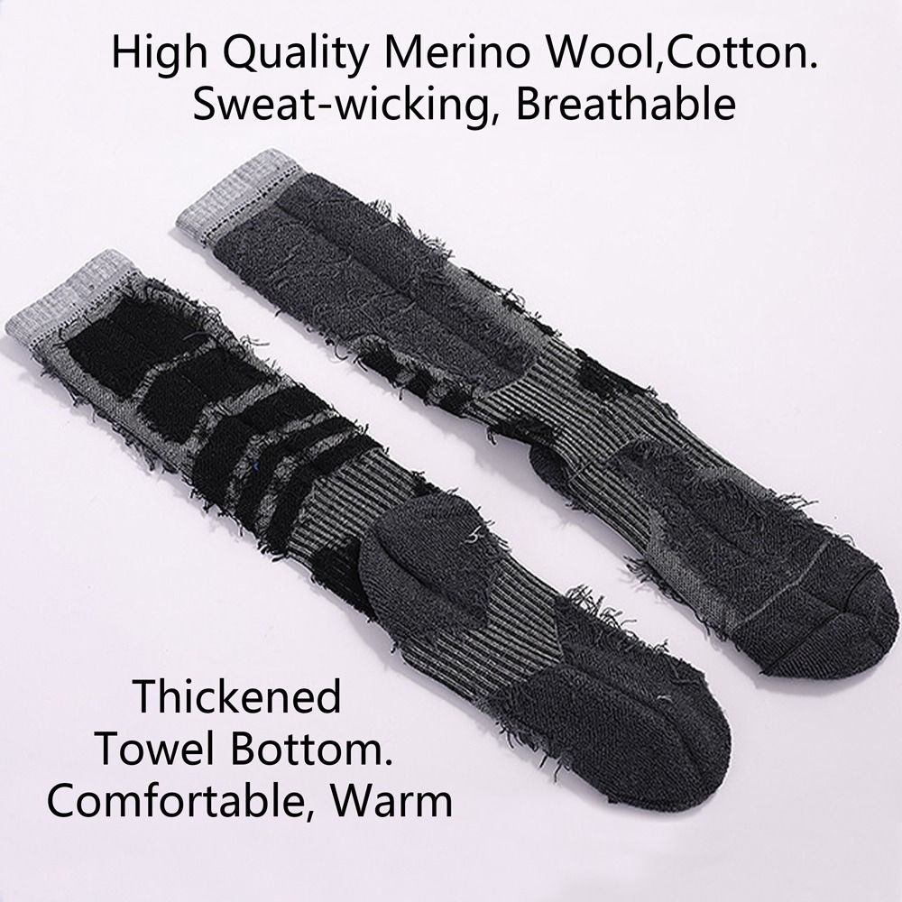 Engrossado lã merino esportes  - Wool Hiking Sock avaliação e preço