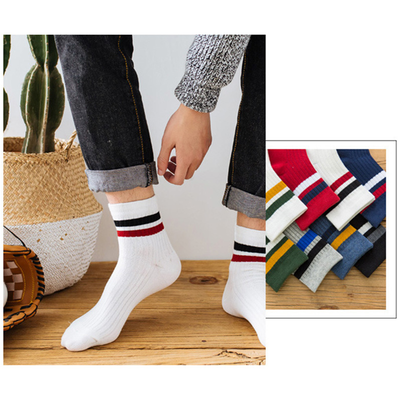 3 pares/pacote algodão dos hom - Cotton Crew Sock Pack avaliação e preço