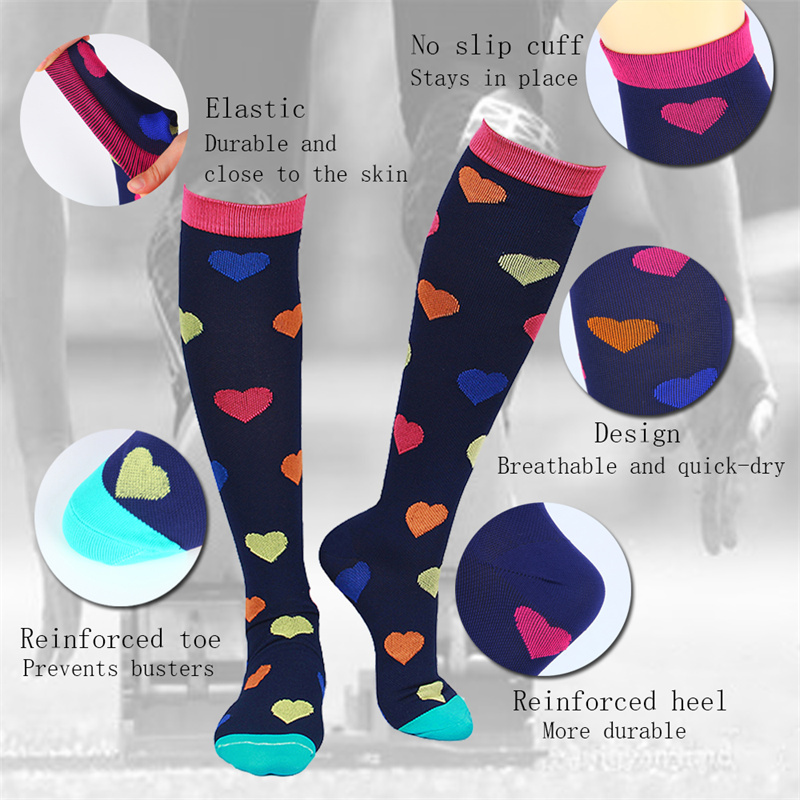 1 Pair Cute Cat Compression So - Compression Sock Medical avaliação e preço