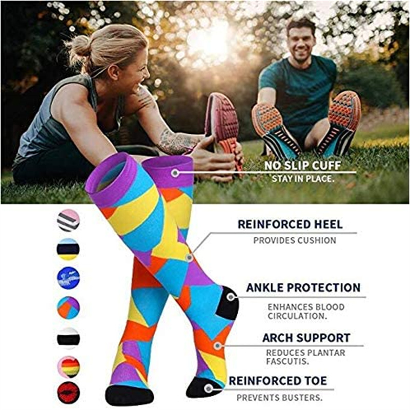 1 Pair Cute Cat Compression So - Compression Sock Medical avaliação e preço