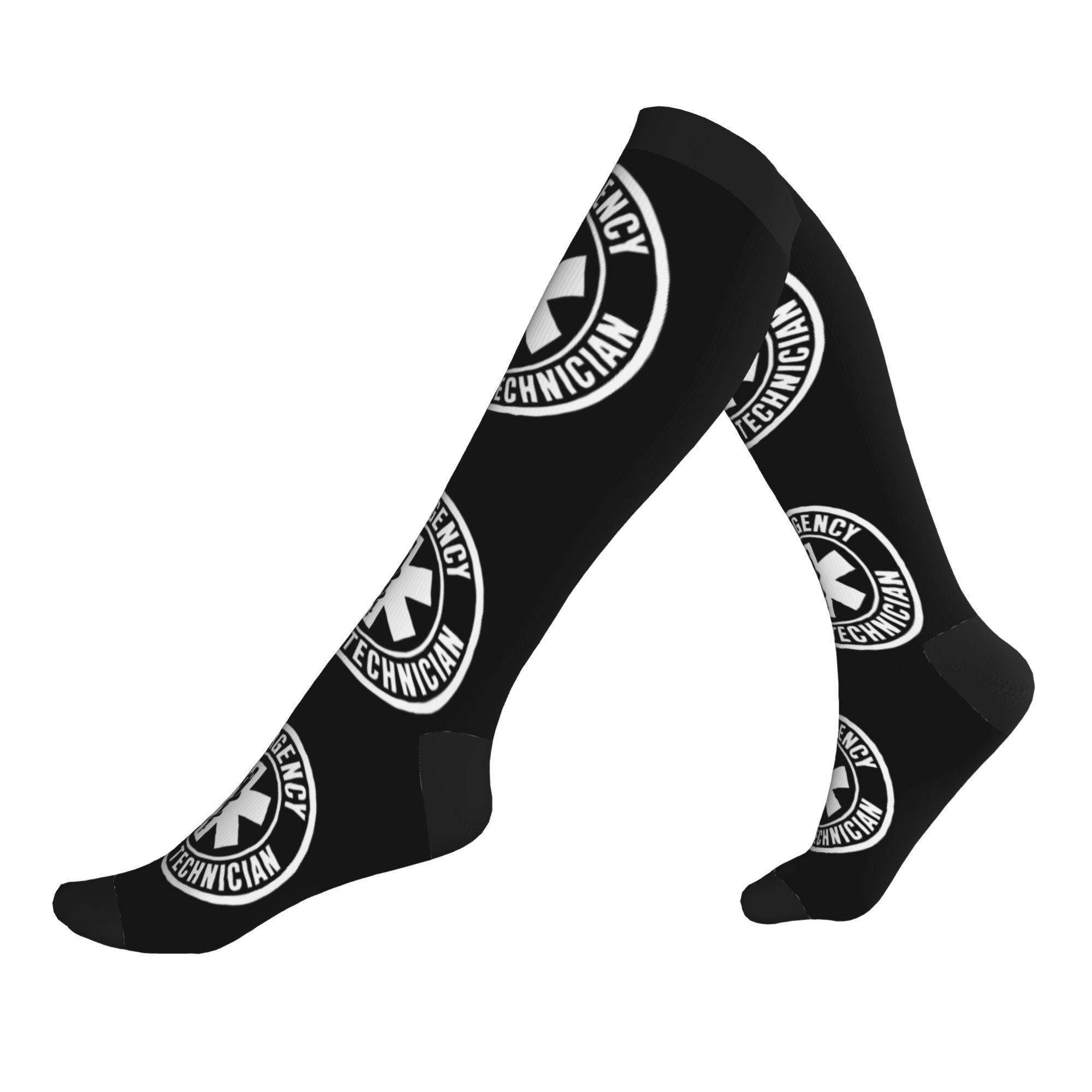 Emt Star Of Life Emergency Med - Compression Sock Medical avaliação e preço