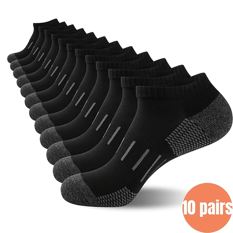 10 Pares de Meias Masculinas d - Ankle Sock Low Cut avaliação e preço
