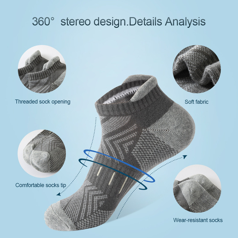 6 Pares de Meias Esportivas Ca - Athletic Sock Cushion avaliação e preço